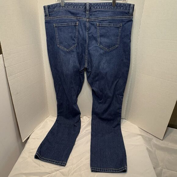 Brooks Brothers Red Fleece Women’s Jeans Size 14 Dark Wash - Picture 4 of 9